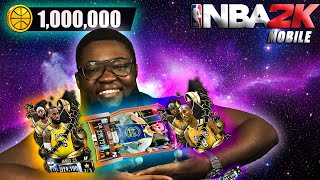 The GREATEST Pack Opening in NBA 2K Mobile HISTORY [upl. by Dlanar757]