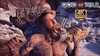 Kratos Kills Baldur  God of War PS5 4K 60FPS [upl. by Aleibarg832]