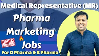 PHARMA MARKETING JOB  Medical representative job  For Pharmacy Students  Pharma Career Option [upl. by Ahsikam289]