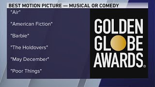 2024 Golden Globe nominations announced [upl. by Weinstock]