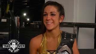 Bayley achieves her dream NXT Takeover Brooklyn Exclusive August 22 2015 [upl. by Wsan]