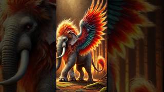 Hybrid animals short result fire eagleelephantblue dragonwolf and wight snakesaw fish [upl. by Ahsinac]