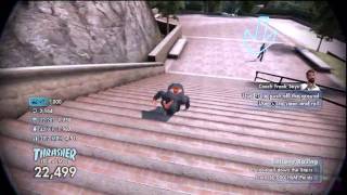 Skate 3 Hall Of Meat  Balcony Bailing [upl. by Minta]