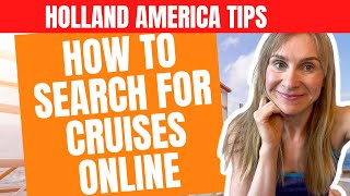 How to Find the PERFECT Holland America Cruise [upl. by Airetas]