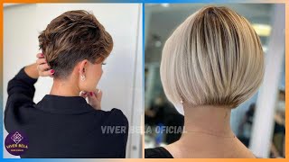 TOP 10 CORTES DE CABELO CURTO FEMININO 50 ANOS TENDÊNCIA 2024 [upl. by Dimo]