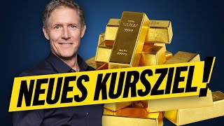 Gold Mein neues Kursziel [upl. by Marcile]