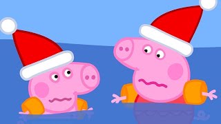 A Very Cold Christmas Swim 🌊 Peppa Pig Tales Full Episodes 🎄 Peppa Pig at Christmas [upl. by Neirad]