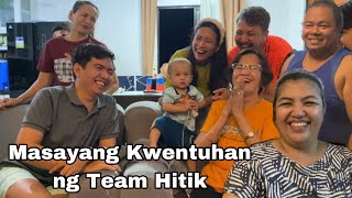 Masayang Kwentuhan at kainan ng Team Hitik [upl. by Notxap477]