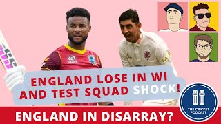 England Beaten by West Indies  SHOCK Inclusion in Squad for India Tour [upl. by Akemet]