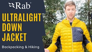 Best Ultralight Down Jacket  Rab Kaon Review [upl. by Dall]