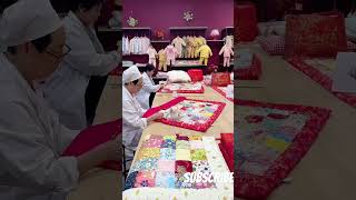 Colorful comfort unique cotton quilts handmade with care subscribe support youtubeshorts like [upl. by Rudd]