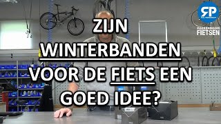 ZIJN WINTERBANDEN VOOR DE FIETS EEN GOED IDEE [upl. by Fidellia374]