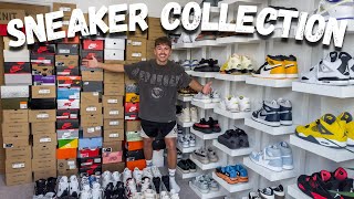 MY ENTIRE SNEAKER COLLECTION 100 PAIRS [upl. by Ita71]