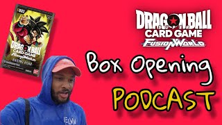 DBS Fusion World UNBOXING Podcast  The FUTURE of DBS TCG [upl. by Ardien603]