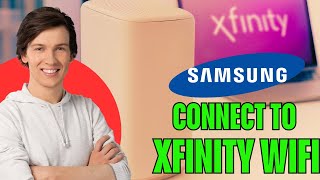 How To Connect Samsung Tv To Xfinity Wifi Hotspot [upl. by Saxe]