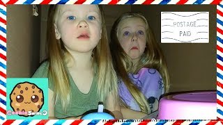 I Mailed Myself in a Box to Cookie Swirl C with Little Sister Met Evan on Way to Ryan Toy Review [upl. by Anomas750]