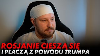 Reakcja Rosjan na zwycięstwo Trumpa [upl. by Norean]