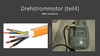 Drehstrommotor anschließen teil4 an 380v drehstrom [upl. by Ecarg]