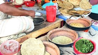 Bengali Kalai Ruti Recipe  Most Famous Kalai Ruti in North Bengal  Street Food in Bangladesh [upl. by Lladnew]