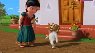 Nayi Mari Nayi Mari  Kannada Rhymes Chinnu 3D Animated [upl. by Molly]