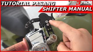 TUTORIAL PASANG SHIFTER MANUAL 3TECH  Vespa Sprint 150 [upl. by Hebrew]