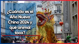 Año Nuevo Chino 2024 Cuándo inicia qué significa y qué animal lo representa [upl. by Francois555]