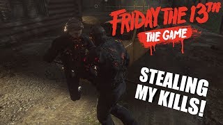 Friday The 13th The Game SAVINI JASON VOORHEES GAMEPLAY  STOP KILL STEALING [upl. by Nnylharas702]