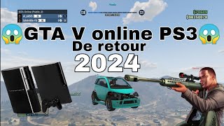 Jouer à gta5 online PS3 2024😱 [upl. by Jarrid]