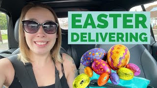 DELIVERING FAST FOOD ON EASTER How much can I make [upl. by Charleen]