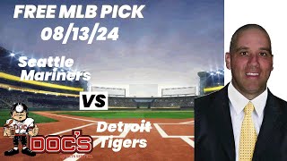 MLB Picks and Predictions  Seattle Mariners vs Detroit Tigers 81324 Free Best Bets amp Odds [upl. by Drooff]