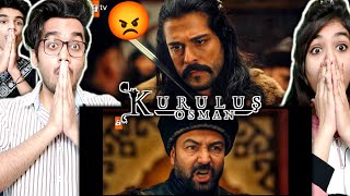 Osman Bey VS Alishar Bey Fight Scene  Season 1 Episode 18  Kurulus Osman Scene Reaction [upl. by Ferri]