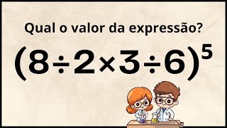 🔥 MATEMÁTICA BÁSICA  Qual o valor da expressão [upl. by Sexton533]