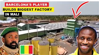 MALI JUBILATION IN BAMAKO AS FORMER BARCELONAS PLAYER KEITA RETURNED amp BUILT MEGA FACTORY IN MALI [upl. by Ketchan]