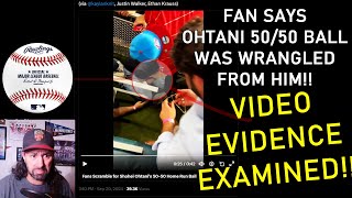 VIDEO PROOF Fan Claims OHTANI Ball Was FORCEFULLY Taken From Him FILES LAWSUIT [upl. by Navlys]