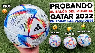 Este es EL MEJOR BALÓN que he usado…  AL RIHLA QATAR 2022 PRUEBA EN CAMPO [upl. by Ruddie809]