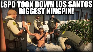 LSPD Took Down Los Santos Biggest KingPin  GTA RP  Grizzley World WHITELIST [upl. by Brabazon702]