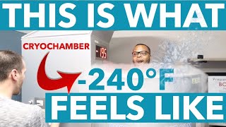 Spine Surgeon Tries 240°F Cryotherapy For the First TimeHeres How it Went [upl. by Aenehs]