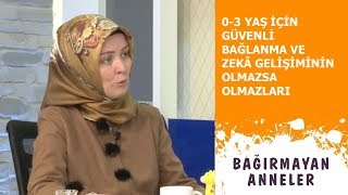 03 YAŞ ZEKÂ GELİŞİMİ VE GÜVENLİ BAĞLANMA İÇİN BİLİNMESİ GEREKENLER  Hatice Kübra Tongar [upl. by Donnie170]