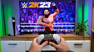 WWE 2K23  PS5 POV Gameplay Test Graphics Impression  4K 60FPS [upl. by Edlitam]