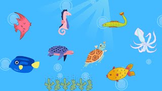 Childrens Stories 4 Sea Creatures [upl. by Ojyram]