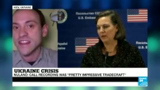 Ukraine US embarrassed after US diplomat Nuland phone conversation leaked [upl. by Loriner]