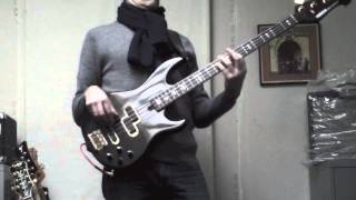 Bass jam with 80s Yamaha BB3000A [upl. by Lundt]