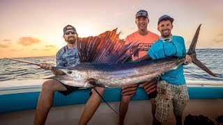 Deep Sea Fishing Battle  Dude Perfect [upl. by Manley769]