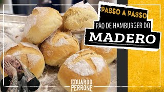 Receita DE Pão De Hamburguer Do Madero RECEITA DE COMO FAZER PASSO A PASSO PÃO FRANCÊS CASEIRO [upl. by Eidissac]