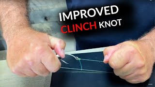 Improved Clinch Knot  Fishing Tutorial [upl. by Jessa483]