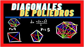 Calcular las diagonales de cualquier polígono  💥 GEOMETRÍA 💥 [upl. by Novyart]