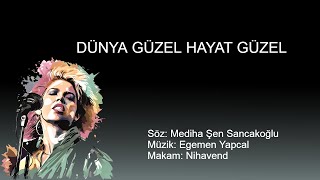 DUNYA GUZEL HAYAT GUZEL karaoke [upl. by Lladnor]