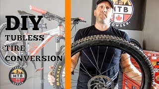 DIY Tubeless Tire Conversion [upl. by Akemak]