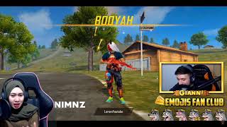 LOREM REACTION GAMEPLAY  DEWA AWM FREE FIRE [upl. by Eceerahs]