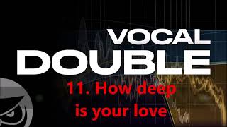 Vocal double 11 How deep is your love Yvailson Veloso amp cia [upl. by Moishe]